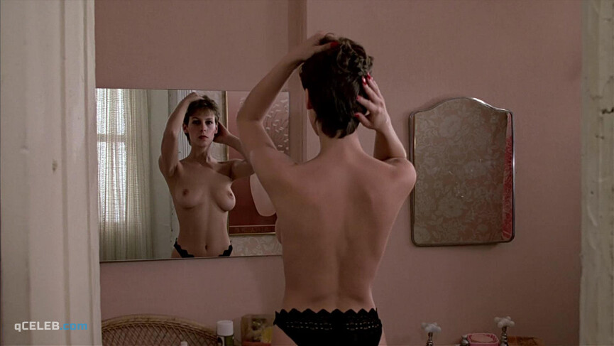 1. Jamie Lee Curtis nude – Trading Places (1983)