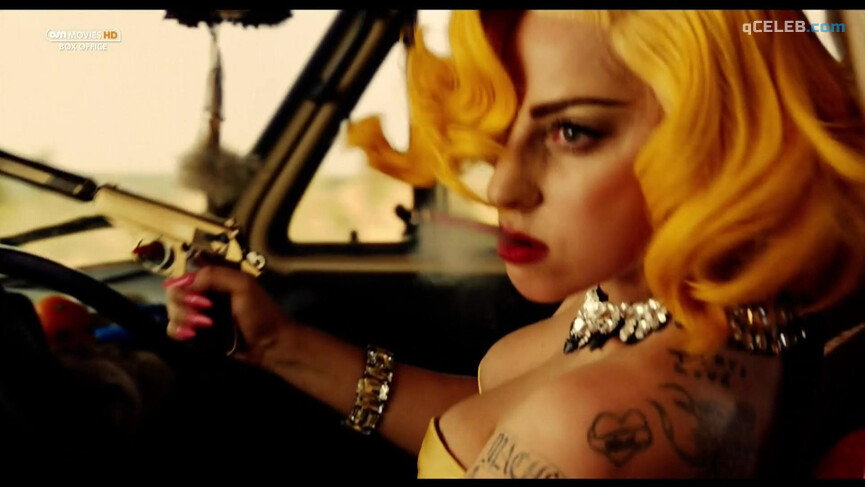 3. Lady Gaga sexy – Machete Kills (2013)