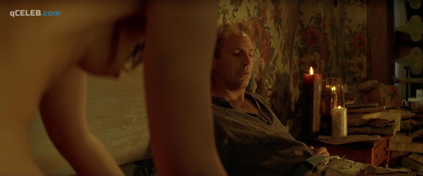 2. Olivia Williams nude – The Postman (1997)