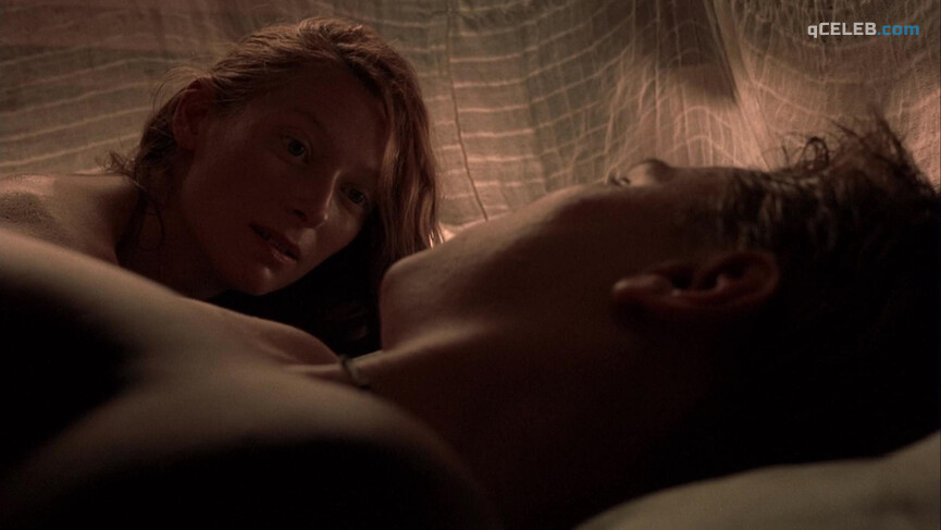 2. Tilda Swinton nude – The Beach (2000)