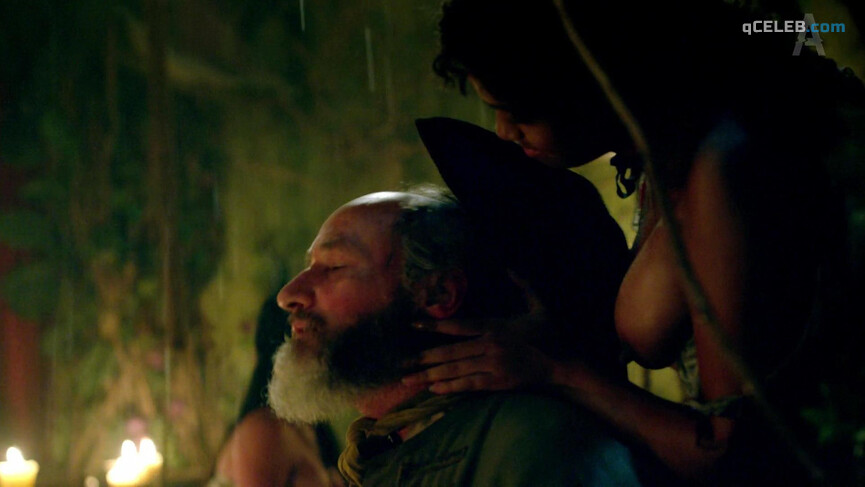 3. Jessica Parker Kennedy nude – Black Sails s01e08 (2014)