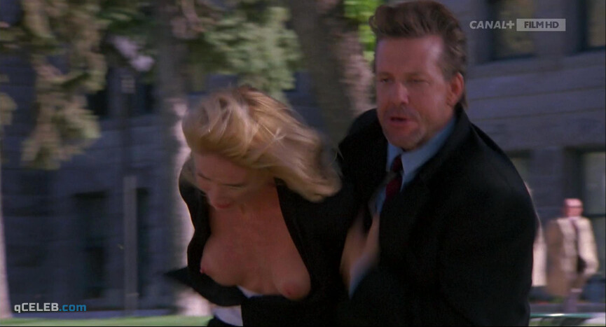 2. Kelly Lynch nude – Desperate Hours (1990)