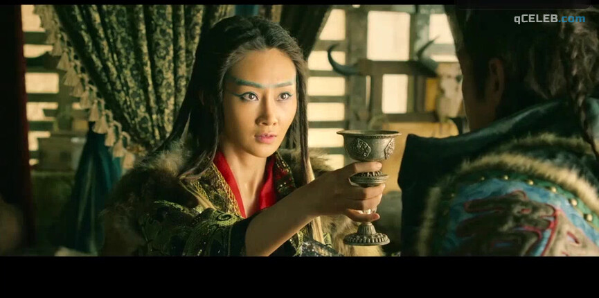 1. Lin Peng nude – Dragon Blade (2015)