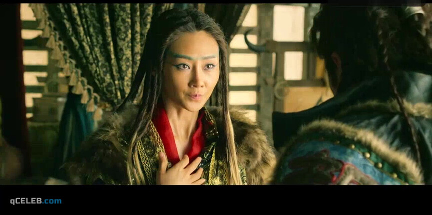 2. Lin Peng nude – Dragon Blade (2015)