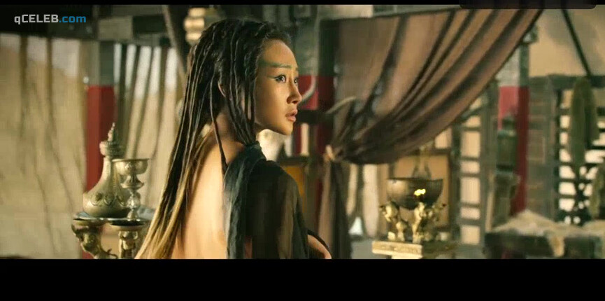 5. Lin Peng nude – Dragon Blade (2015)