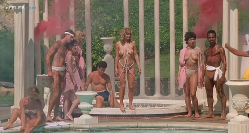 15. Barbara Crampton nude, Kim Evenson nude – Kidnapped (1986)