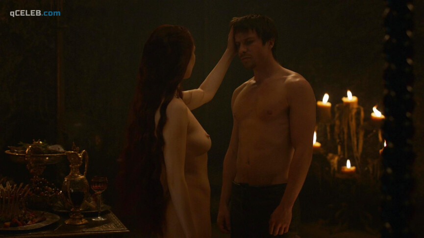 1. Carice van Houten nude – Game of Thrones s03e08 (2013)