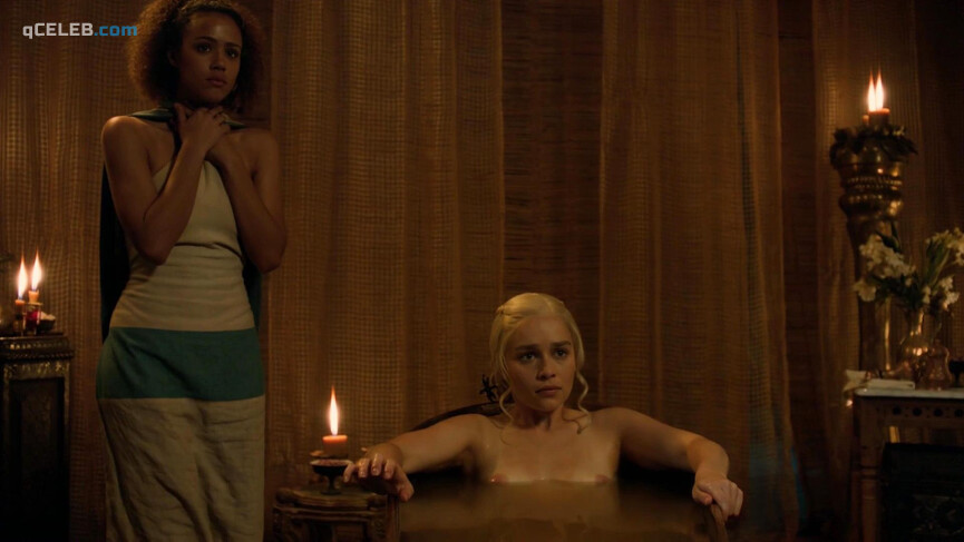 2. Emilia Clarke nude – Game of Thrones s03e08 (2013)