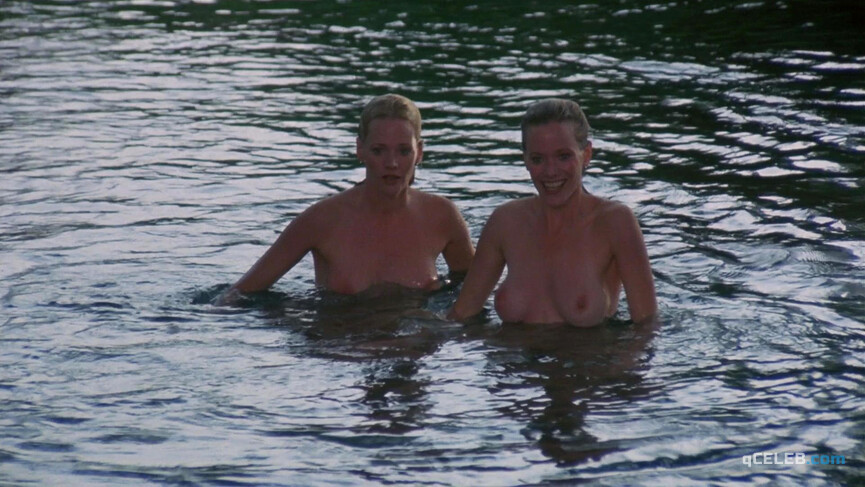 2. Leigh Harris nude, Lynette Harris nude – Sorceress (1982)