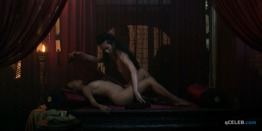 3. Olivia Cheng nude, Tara Lucia Prades nude – Marco Polo s01e03 (2014)