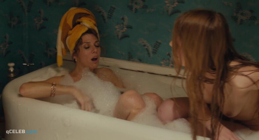 2. Marisa Tomei nude, Isabelle McNally nude – Loitering with Intent (2014)
