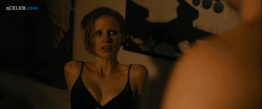 1. Jessica Chastain sexy – The Disappearance of Eleanor Rigby: Them (2014)