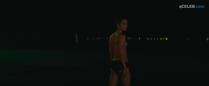 1. Alicia Vikander nude – Son of a Gun (2014)