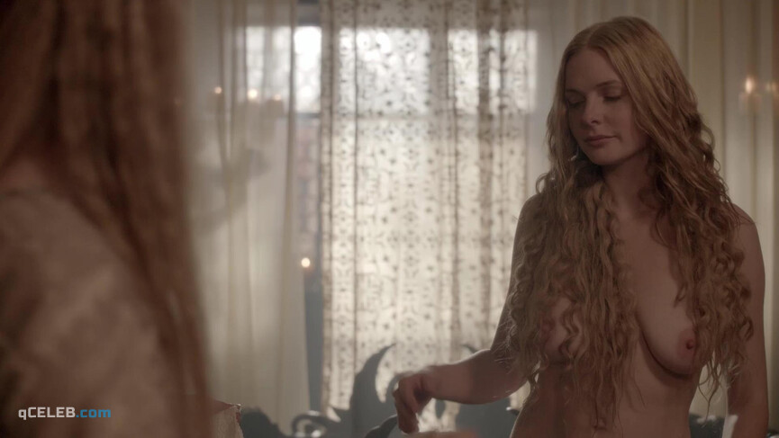 1. Rebecca Ferguson nude – The White Queen s01e02 (2013)