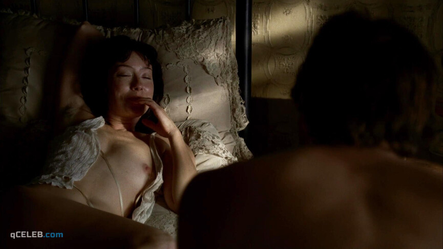 1. Molly Parker nude – Deadwood s02e01 (2005)