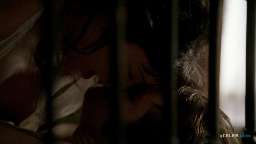 3. Molly Parker nude – Deadwood s02e01 (2005)