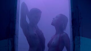 Abbey Lee nude, Bella Heathcote nude – The Neon Demon (2016)