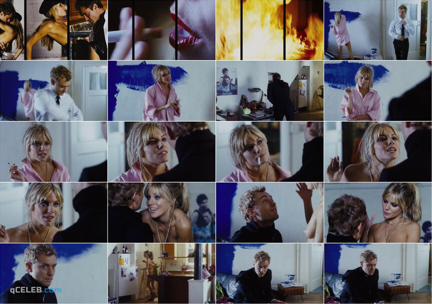 2. Sienna Miller nude – Alfie (2014)