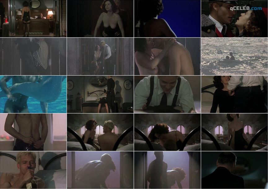 2. Anna Galiena nude – Black Angel (2002)