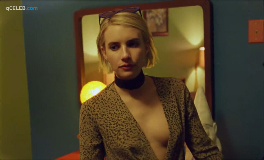 5. Emma Roberts sexy – Time of Day (2018)