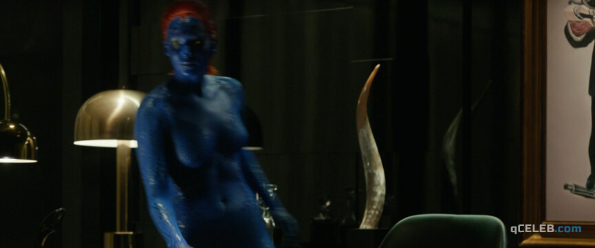 2. Jennifer Lawrence sexy – X-Men: Days of Future Past (2014)