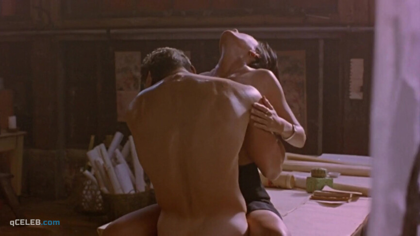7. Julia Nickson nude, Kelly Benson nude – White Tiger (1996)
