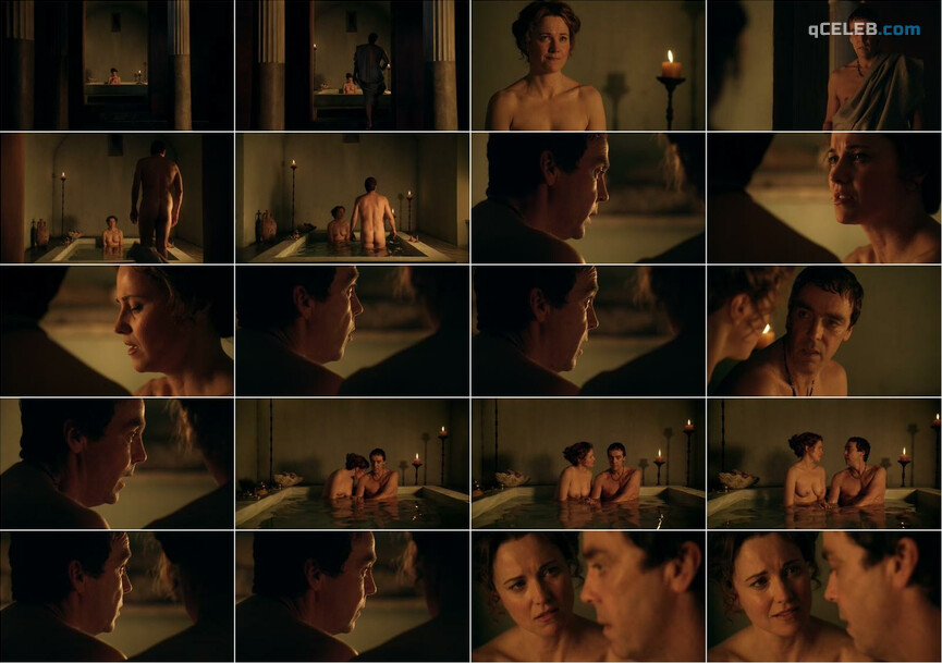 2. Lucy Lawless nude – Spartacus s01e05 (2011)
