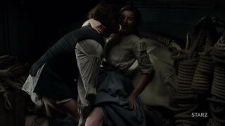 Caitriona Balfe sexy – Outlander s03e09 (2017)