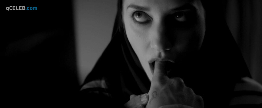 2. Sheila Vand nude – A Girl Walks Home Alone at Night (2014)