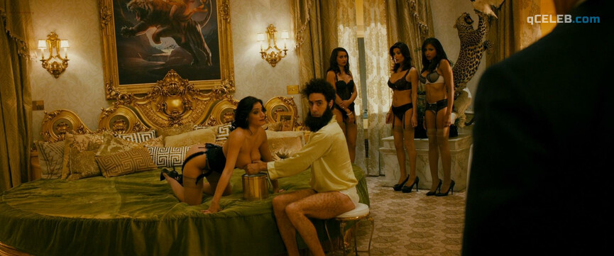 2. Megan Fox sexy, Anna Faris sexy, Dawn Jackson nude, Dominique DiCaprio nude – The Dictator (2012)