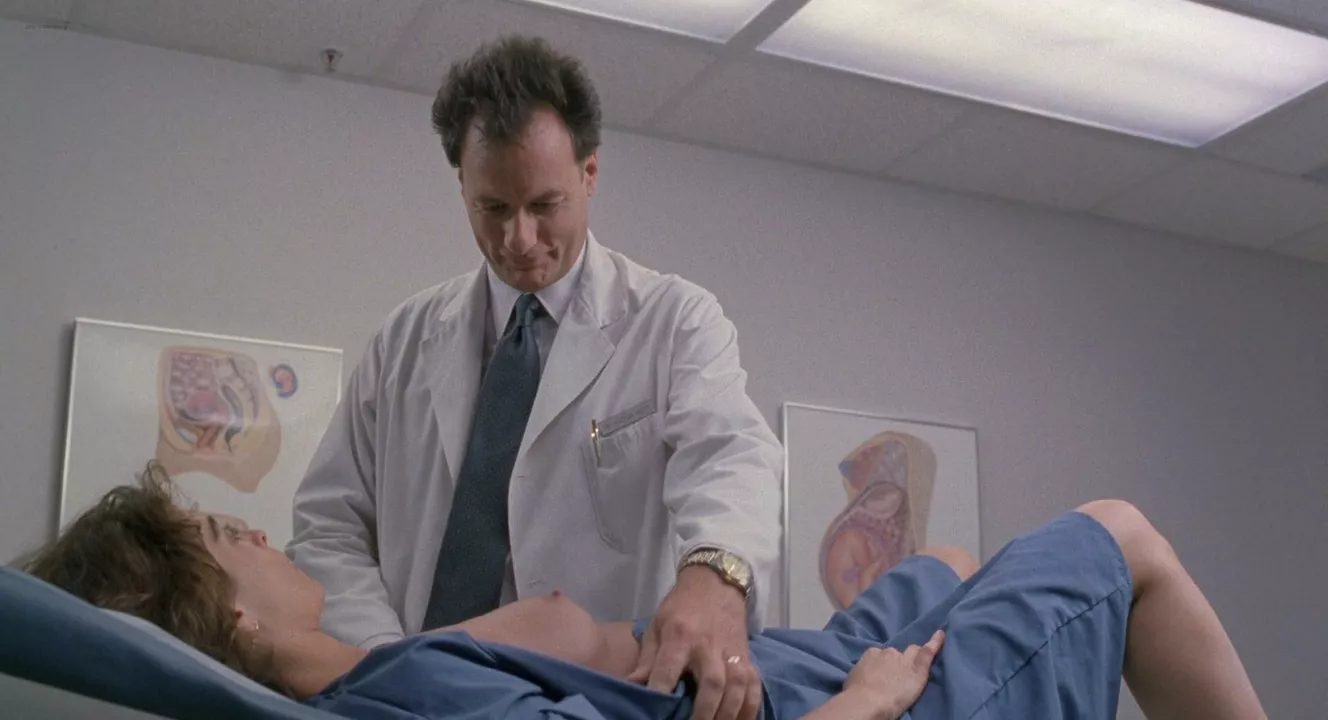 Annabella Sciorra nude, Rebecca De Mornay nude – The Hand that Rocks the Cradle (1992)