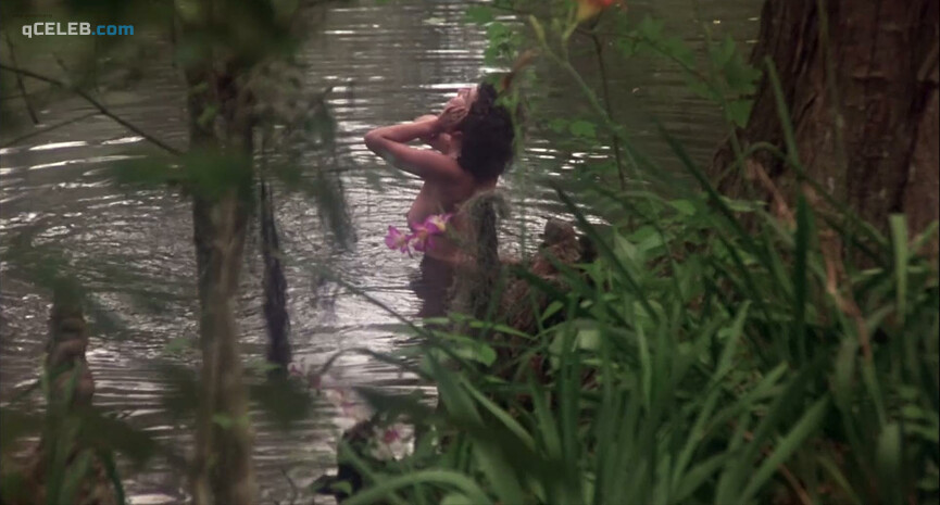 1. Adrienne Barbeau nude – Swamp Thing (1982)