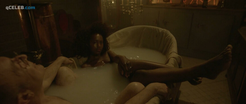 1. Fatou N’Diaye nude – Maison close s02e08 (2013)