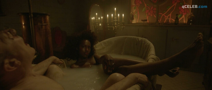 2. Fatou N’Diaye nude – Maison close s02e08 (2013)
