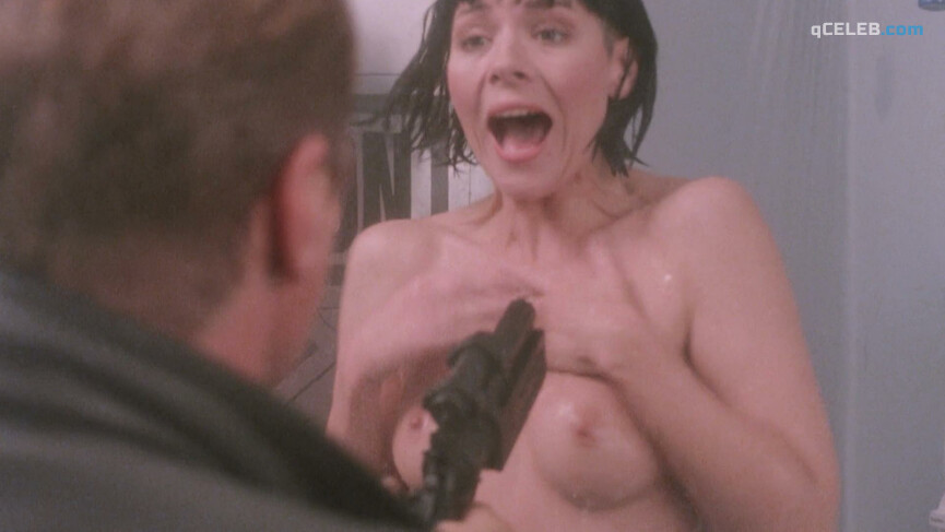 2. Kim Cattrall nude – Split Second (1992)