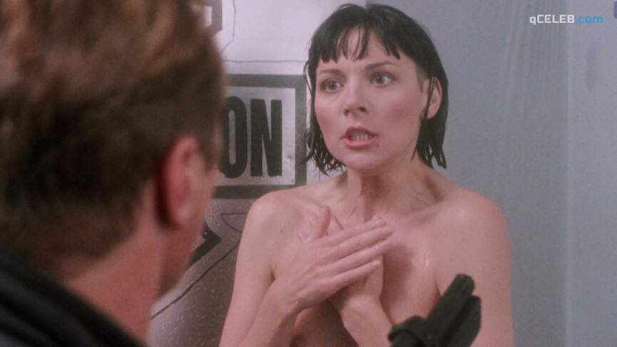 3. Kim Cattrall nude – Split Second (1992)