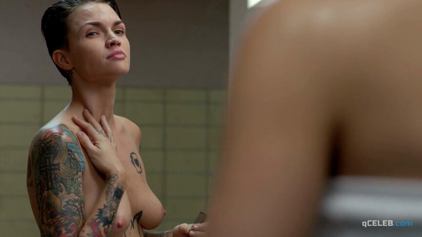 3. Ruby Rose nude – Orange Is the New Black s03e09 (2015)